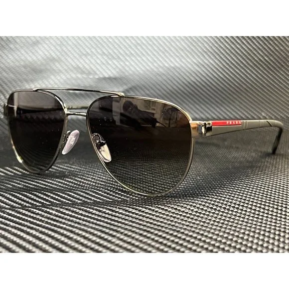 Prada | Accessories | Prada Gunmetal Pilot Men 6mm  display picture 1